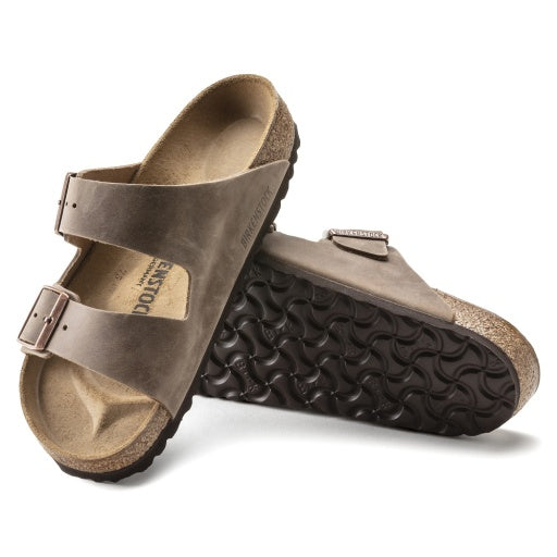 Arizona Tabacco Brown Oiled Leather Narrow
