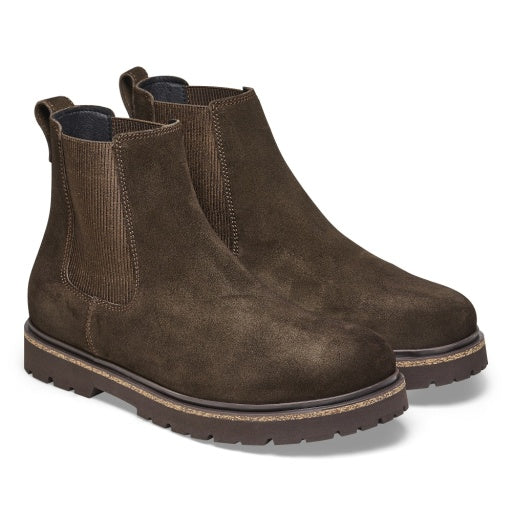 Highwood Slip On M Mocca Suede Leather Regular