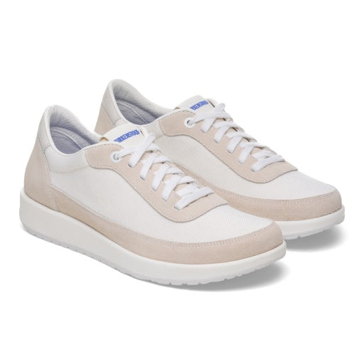 Honnef City Eggshell/Antique White Nylon Mesh/Suede Leather Narrow