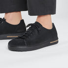 Bend Low Decon Black Nubuck Leather Regular