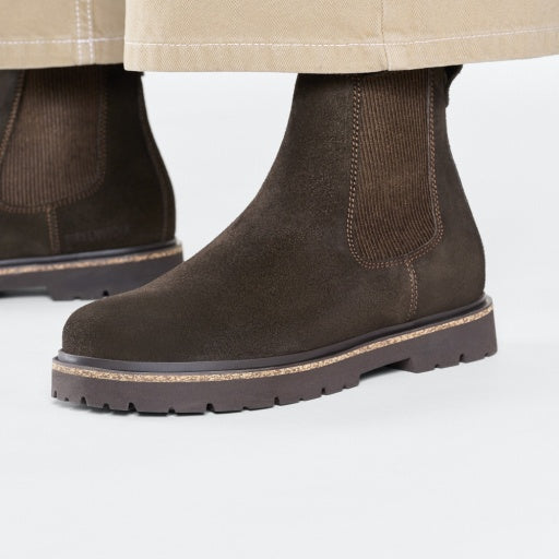 Highwood Slip On W Mocca Suede Leather Regular