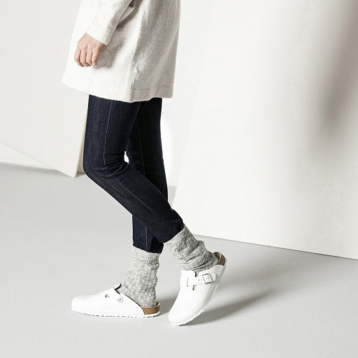 Cotton Slub Grey White