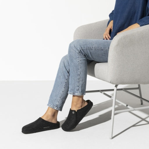 Zermatt Anthracite Wool Felt Regular