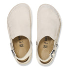 Lutry Eggshell Suede Leather Narrow