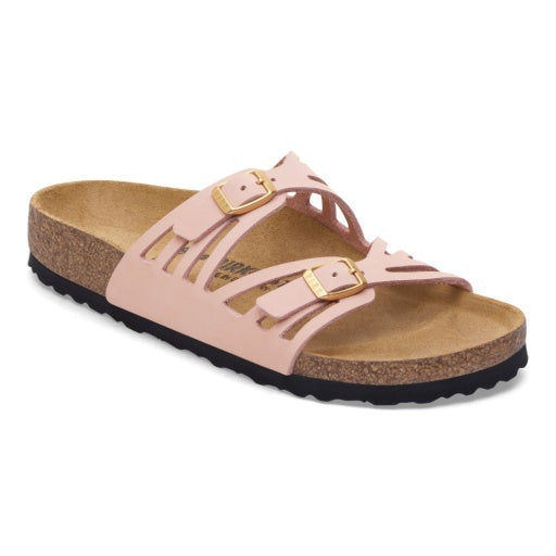 Granada Soft Pink Nubuck Leather Regular