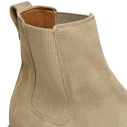 Highwood Slip On M Taupe Suede Leather Regular