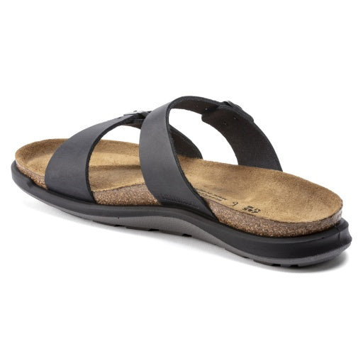 Sierra Cross Town Black Oiled Leather Narrow