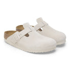 Boston SFB Antique White Suede Leather Narrow