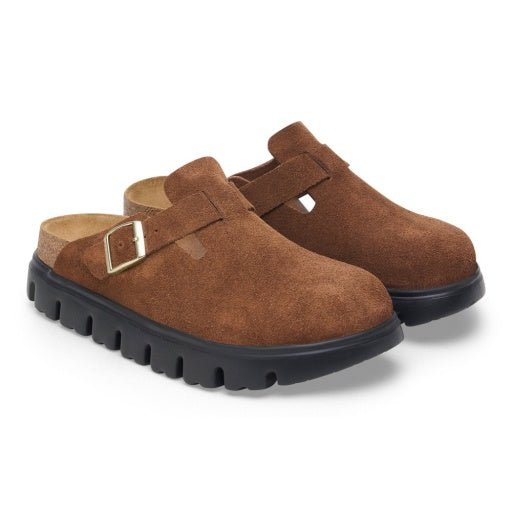 Boston Chunky Dark Tea Leather Narrow