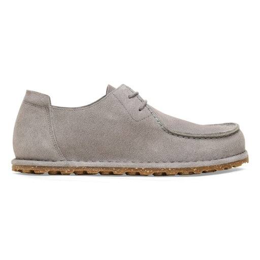 Utti Lace Whale Grey Suede Leather Regular