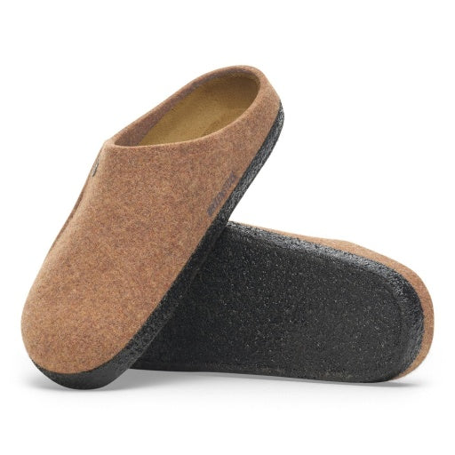 Zermatt Toffee Melange Wool Felt Regular