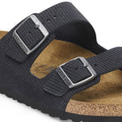 Arizona Corduroy Midnight Embossed Suede Leather Regular