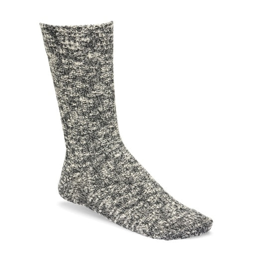 Cotton Slub Black Grey