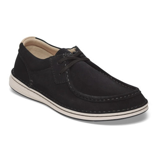 Pasadena Black Suede Leather Regular