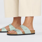 Sydney Graceful Surf Green Birko-Flor Narrow