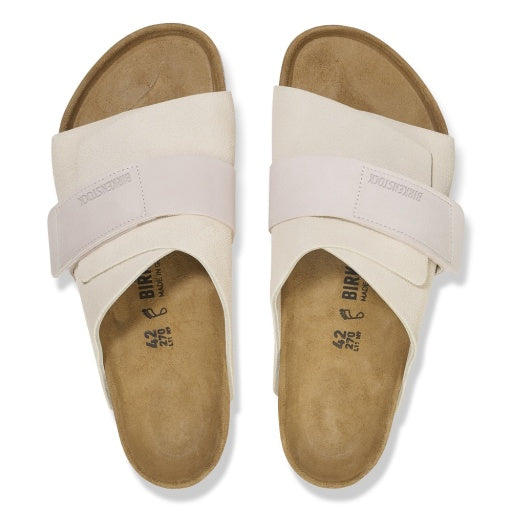Kyoto Antique White Suede/Nubuck Leather Regular