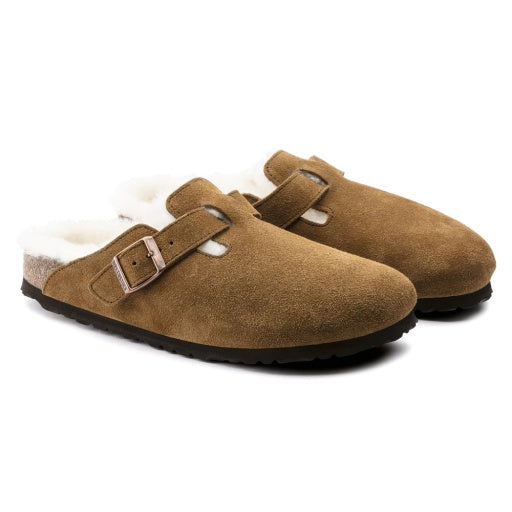Boston Shearling Mink Suede Leather/Shearling Regular