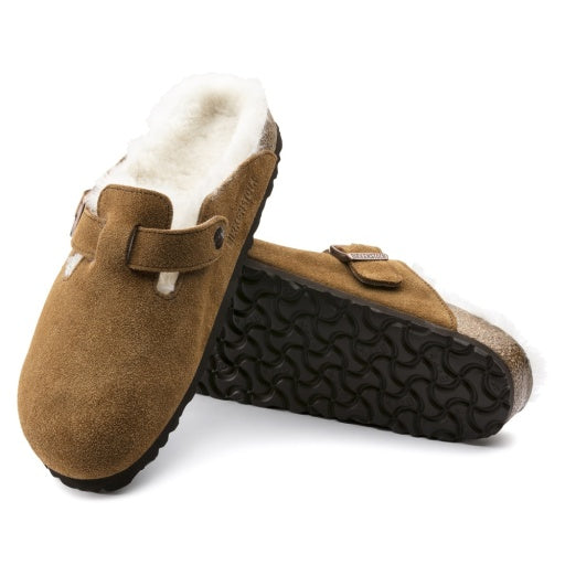Boston Shearling Mink Suede Leather/Shearling Regular