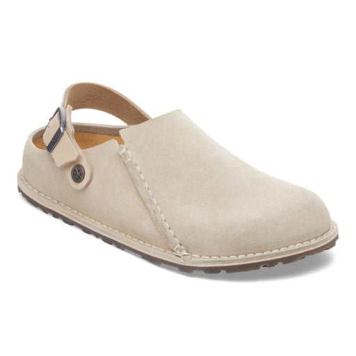 Lutry Oyster Suede Leather Narrow