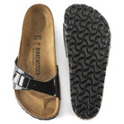 Madrid Patent Black Birko-Flor Regular