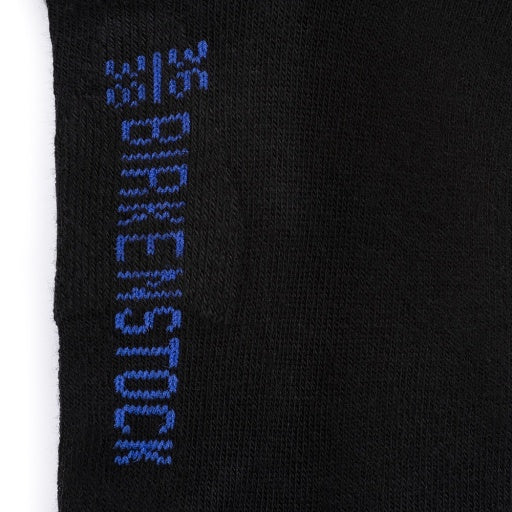 Cotton Sole Sneaker Black 2pk