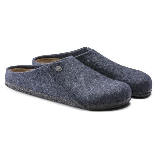 Zermatt Dark Blue Wool Felt Narrow