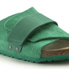 Kyoto Bold Green Suede/Nubuck Leather Narrow