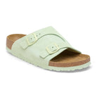 Zurich Faded Lime Suede Leather Regular
