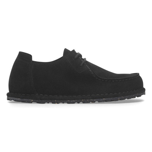 Utti Lace Black Suede Leather Regular