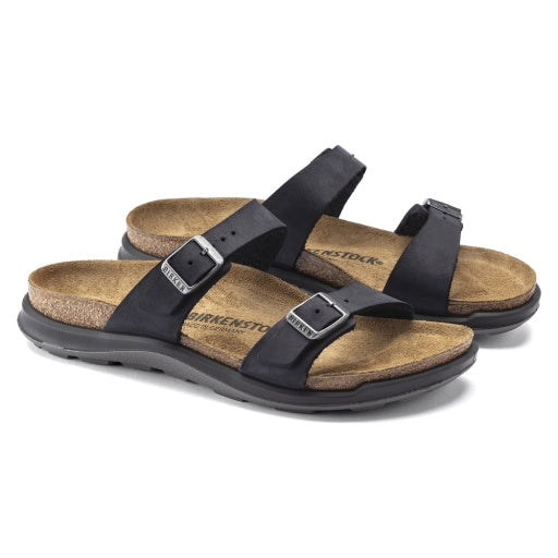 Sierra Cross Town Black Oiled Leather Narrow