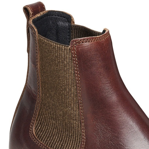 Highwood Slip On W Chocolate Natural Leather Narrow