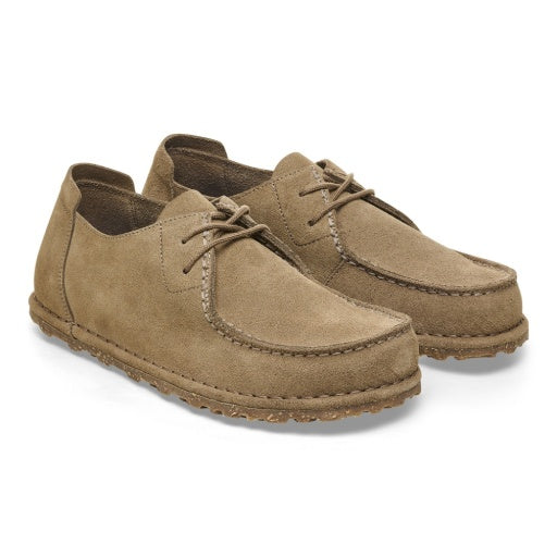 Utti Lace Grey Taupe Suede Leather Regular