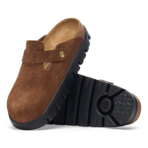Boston Chunky Dark Tea Leather Narrow