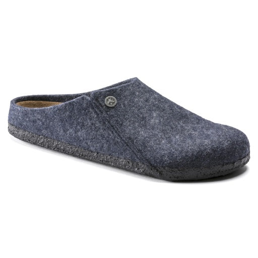 Zermatt Dark Blue Wool Felt Narrow