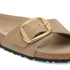 Madrid Big Buckle Tabacco Brown Oiled Leather Narrow