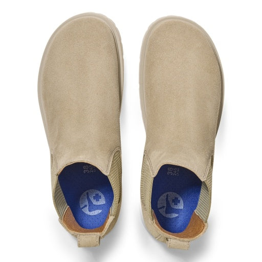 Highwood Slip On W Taupe Suede Leather Regular
