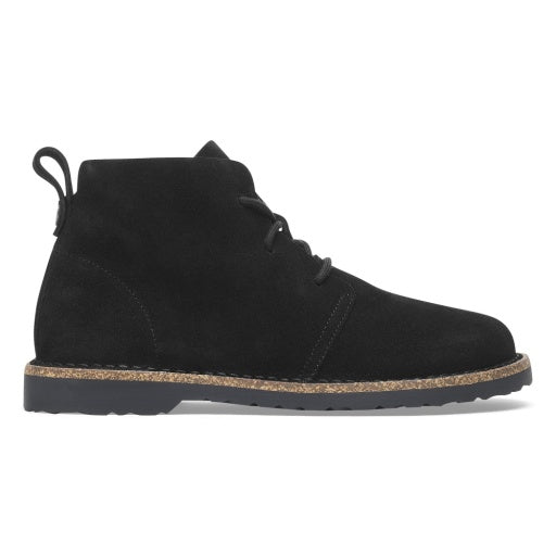 Uppsala Mid Black Suede Leather Regular