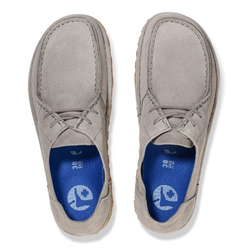 Utti Lace Whale Grey Suede Leather Regular