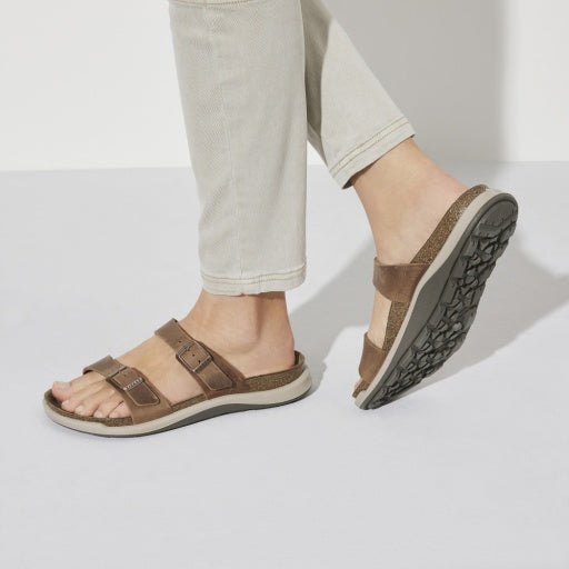 Sierra Cross Town Ginger Brown Oiled Leather Narrow