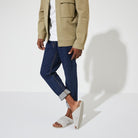 Kyoto Antique White Suede/Nubuck Leather Regular