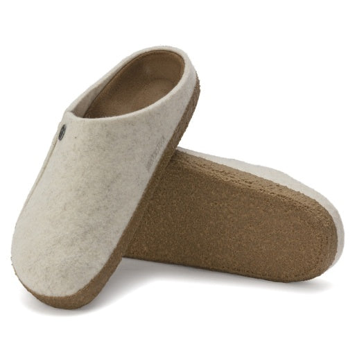 Zermatt Ecru Wool Felt Narrow
