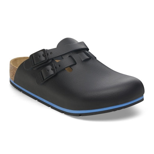 Kay Pro Black PU Coated Natural Leather Narrow