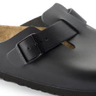 Boston Black Smooth Leather Regular