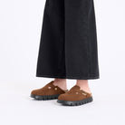 Boston Chunky Dark Tea Leather Narrow