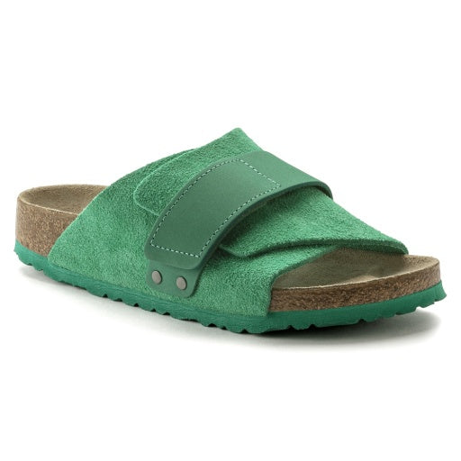 Kyoto Bold Green Suede/Nubuck Leather Narrow