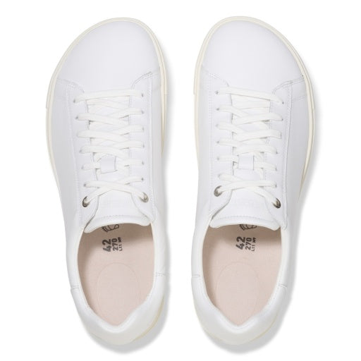 Bend Low White Smooth Leather Regular