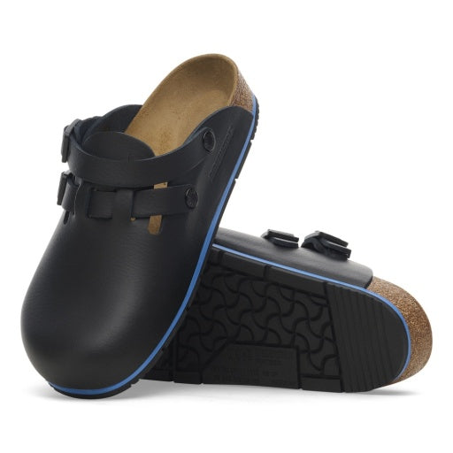 Kay Pro Black PU Coated Natural Leather Narrow