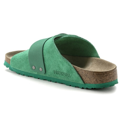 Kyoto Bold Green Suede/Nubuck Leather Narrow