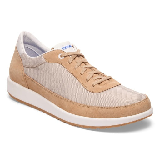 Honnef City New Beige/Eggshell Nylon Mesh/Suede Leather Regular