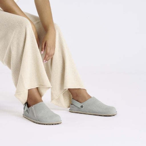 Lutry Pure Sage Suede Leather Regular